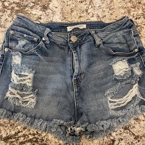 Almost Famous High Rise Denim Jean Shorts